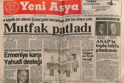 Yeni Asya Gazetesi 25 Şubat 1990 - Ermeniye Karşı Yahudi Desteği GZ61494 - 1