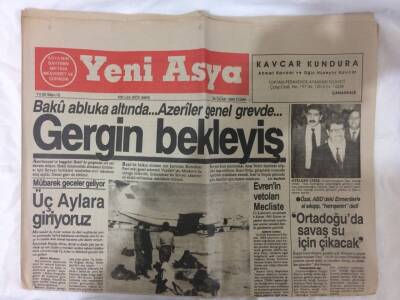 Yeni Asya Gazetesi 26 Ocak 1990 - Soydaşlar , Bulgar İdaresine Müracaat Etti Din Okulu İstiyoruz GZ72989 - 1