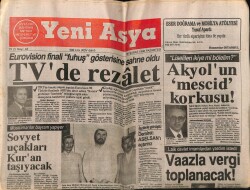 Yeni Asya Gazetesi 26 Şubat 1990 - Sovyet Uçakları Kuran Taşıyacak GZ61493 - 2