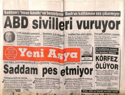 Yeni Asya Gazetesi 28 Ocak 1991 - Doğum Günü Hediyesi GZ55588 - 1