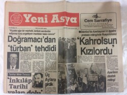 Yeni Asya Gazetesi 29 Ocak 1990 - Kurultayda Listesini Seçtirdi , Yine Baykal Kazandı GZ72944 - 1