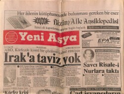 Yeni Asya Gazetesi 3 Aralık 1990 - Madencilerden Özala Tepki GZ65001 - 2