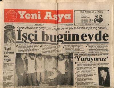 Yeni Asya Gazetesi 3 Ocak 1991 - 12 Eylülün Eğitim Yasakları Kaldırıldı GZ104251 - 1