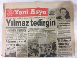 Yeni Asya Gazetesi 3 Temmuz 1991 - Yugoslavya Yeniden Slovenyaya Saldırdı GZ72928 - 1