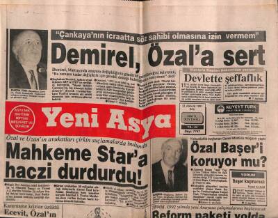 Yeni Asya Gazetesi 31 Aralık 1991 - Doğum Günü Hediyesi GZ55558 - 1