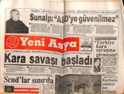 Yeni Asya Gazetesi 31 Ocak 1991 - Doğum Günü Hediyesi GZ56094 - 1