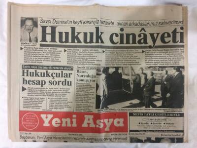 Yeni Asya Gazetesi 4 Kasım 1990 - Varşova Paktı Tükeniyor GZ72980 - 1