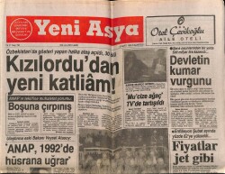 Yeni Asya Gazetesi 5 Mart 1990 - Moskovada 400 Cami Açılmayı Bekliyor GZ62977 - 2