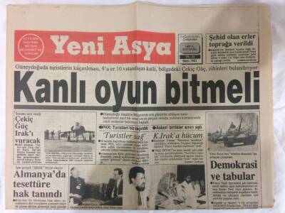 Yeni Asya Gazetesi 7 Ağustos 1991 - Almanyada Tesettüre Hak Tanındı GZ72936 - 1