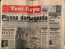 Yeni Asya Gazetesi 7 Haziran 1991 - Piyasa Darboğazda GZ61484 - 2
