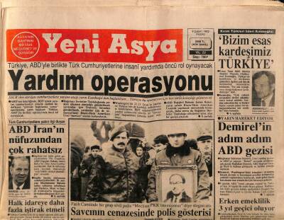 Yeni Asya Gazetesi 9 Şubat 1992 - ABD İranın Nüfuzundan Çok Rahatsız GZ87504 - 1