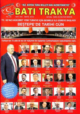 Yeni Batı Trakya Aktüel, Tarih Ve Kültür Dergisi Mayıs 2016 Sayı 332 - Beştepede Tarihi Gün NDR78618 - 1