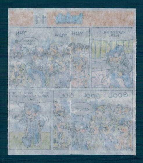 Yeni Bıdık Hafiye 1993 Karikatür Seriisi No 11 Sakız Kağıdı Çıkartma # SKZ2249 - 2