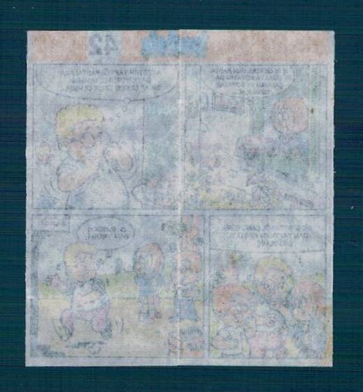 Yeni Bıdık Hafiye 1993 Karikatür Seriisi No 42 Sakız Kağıdı Çıkartma # SKZ2260 - 2