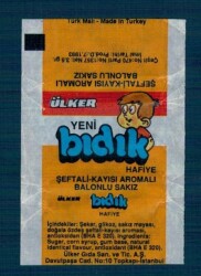 Yeni Bıdık Hafiye 1993 Sakız Sarma Kağıdı # SKZ2262 - Gökçekoleksiyon