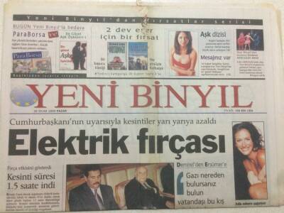 Yeni Binyıl Gazetesi 30 Ocak 2000 - Hizbullah Beykozdaki Villayı Malki Cinayetinin Parası İle Almış Villa Parası Sümbülden GZ47744 - 1