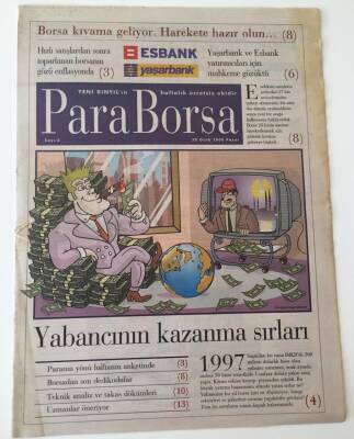Yeni Binyıl Gazetesi Para Borsa Eki - 30 Ocak 2000 - Yabancının Kazanma Sırları - GZ43749 - 2