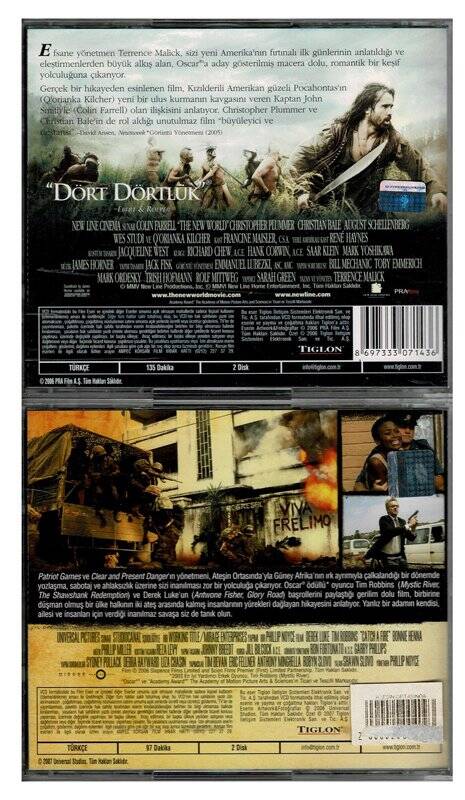 Yeni Dünya Ateşin Ortasında - 2 Adet VCD Film VCD537 - 2