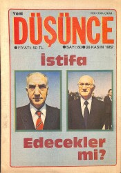 Yeni Düşünce 26 Kasım 1983 - Ergun Kaftancı, Mustafa Kafalı NDR84810 - Gökçekoleksiyon