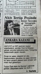 Yeni Düşünce Gazetesi 6 Kasım 1987 - Muhsin Yazıcıoğlu Konuşmamı Çarpıttılar - Marx Ve Lenin Şimdi Öldüler GZ122813 - 2