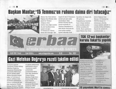 Yeni Erbaa Gazetesi 16 Temmuz 2017 - TGK 12. Başkanlar Kurulu Tokatta Yapıldı GZ125175 - 1