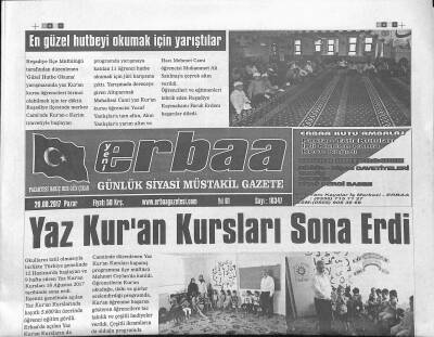 Yeni Erbaa Gazetesi 20 Ağustos 2017 - Yazılı Basında Dijital Dönüşümde Yeni Aşama GZ125221 - 1