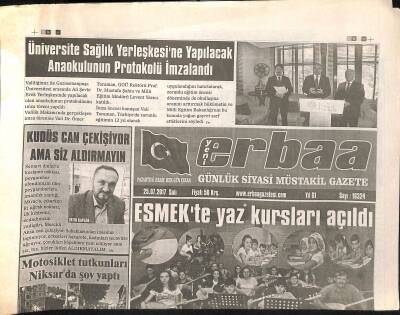 Yeni Erbaa Gazetesi 25 Temmuz 2017 - Tokatspora Yazık Oluyor - Esmekte Yaz Kursları Açıldı GZ125168 - 1