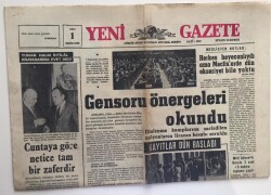 Yeni Gazete 1 Ekim 1968 -Ecevit Üniversitelere Giriş Sınavı Kalkmalıdır GZ6319 - 2