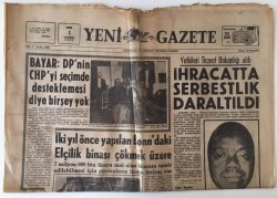 Yeni Gazete 1 Temmuz 1969 - Türk Donanmasına İlk Deniz Altı Bundan 83 Yıl Önce Almanyadan Satın Alınmıştı GZ11604 - 2