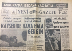 Yeni Gazete 10 Temmuz 1969 - İnsanoğlu Ay Yolunda - GZ12297 - 1