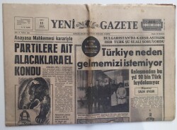 Yeni Gazete 11 Mart 1969- Büyük Göç Başlıyor Tuna Boylarından Anadoluya GZ6334 - 2