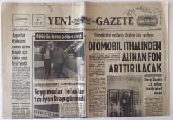 Yeni Gazete 11 Ocak 1970 - Siyasi Beyanname Dağıtan Subaylar Cezalandırılacak GZ11526 - 1