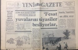 Yeni Gazete 12 Mayıs 1970 - Fesat Yuvalarını Siyasiler Besliyorlar - GZ12382 - 2