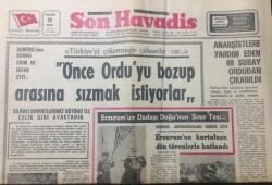 Yeni Gazete 13 Mart 1972 - Türkiyeyi Çökertmeğe Çalışanlar Var - GZ12433 - 1