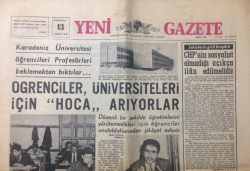 Yeni Gazete 13 Şubat 1967 - Cemiyet Enflasyonunu Önleyecek Tasarı Hazır - GZ12345 - 2