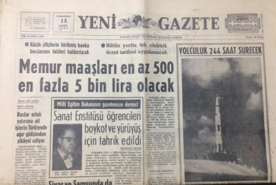 Yeni Gazete 15 Kasım 1969 - Suudi Arabistan Türkiyeden Kadın Eleman İstiyor - GZ12306 - 2