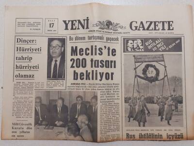 Yeni Gazete - 17 Ekim 1967 - Rus İhtilalinin İç Yüzü GZ111981 - 1