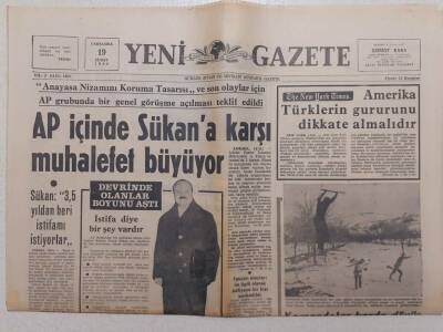 Yeni Gazete - 19 Şubat 1969 - Yeni James Bond İlk Filminde Evleniyor GZ112026 - 1