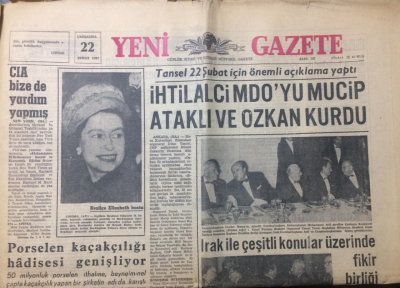Yeni Gazete 22 Şubat 1967 - Tansel 22 Şubat İçin Önemli Açıklama Yaptı - GZ12342 - 2
