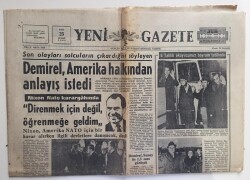 Yeni Gazete 25 Şubat 1969-İsrail Uçakları Dün Sabah Suriye Ve Ürdünü Bombaladı GZ6333 - 2