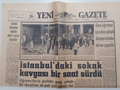 Yeni Gazete - 26 Temmuz 1968 - Sophia İle Carlo Ponti Beraat Etti GZ112061 - 1