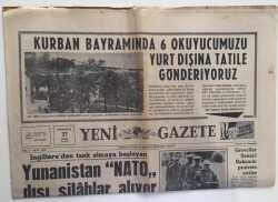 Yeni Gazete 27 Ocak 1969 -Tasarruf Bonosunun Vergilenmesi Ele Alınıyor GZ6306 - 2