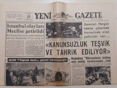 Yeni Gazete - 27 Temmuz 1968 - Ajda Pekkan Avrupada Büyük İlgi Topladı GZ112062 - 1