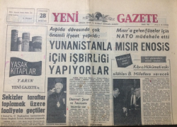 Yeni Gazete 28 Ocak 1967 - Üsküdar Amerikan Kız Koleji Mezunlarının Yemekli Toplantısı - GZ12609 - 1