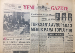 Yeni Gazete 30 Ocak 1967 - Astronotlar Bir Saniyede Kömür Haline Gelmiş - GZ12608 - 1
