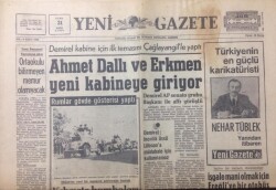 Yeni Gazete 31 Ekim 1969 - Erbakan Anadaolu Partisi İsimli Bir Parti Kuruyor - GZ12408 - 1