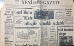 Yeni Gazete 6 Nisan 1970 - Diyanet İşlerine Başkan Bulunamıyor - GZ12283 - 2