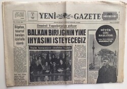 Yeni Gazete 7 Mart 1969 - R.Denktaş Kıbrıs Halkı Bölgesel Bir Muhtariyet İstemektedir Dedi GZ6315 - 2