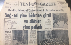 Yeni Gazete 7 Nisan 1970 - Sağ-Sol Yine Birbirine Girdi - GZ12284 - 1