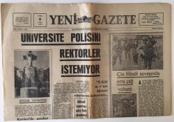 Yeni Gazete 8 Ocak 1971 - İktisadi Raporlara Göre Türk Ekonomisi Gerileme Devrinde GZ11619 - 2